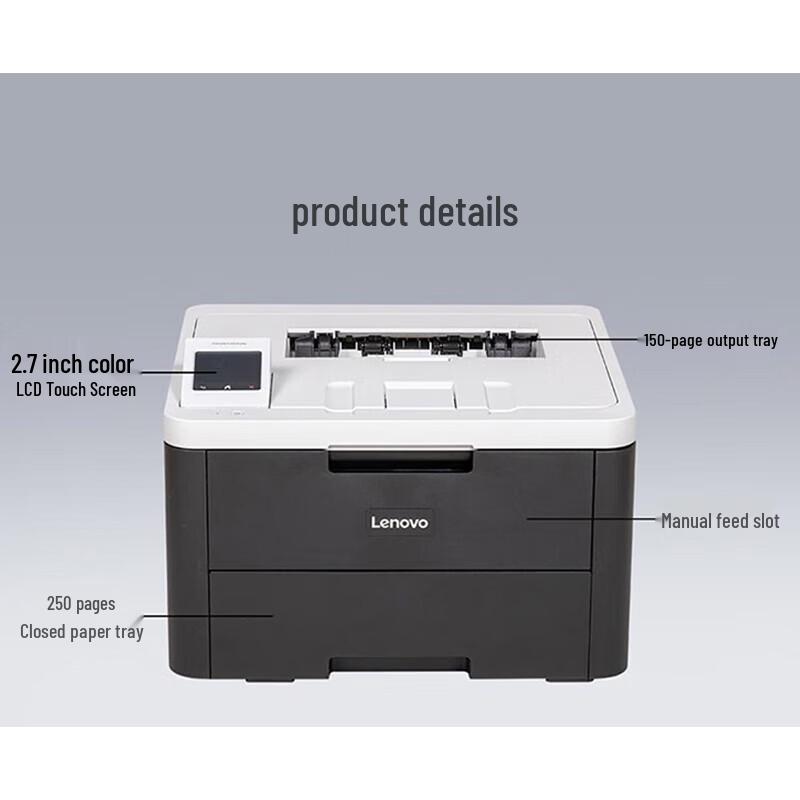 Lenovo CS2610DNW A4 Color Laser Printer CN Plug (adapter Included)