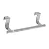 Hanging Rod 23-35cm Retractable Towel Rack Single Bar No-Drill Stainless Steel Rack Wall-Mounted Towel Rod Kitchen Organizer