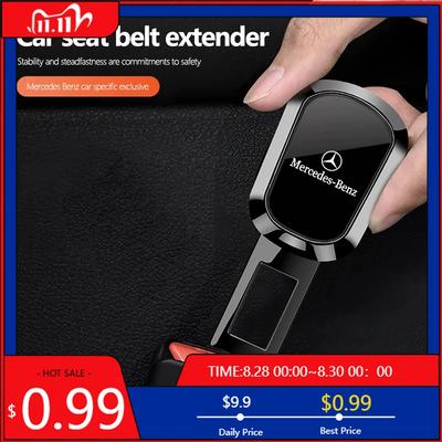 GLC GLB Car Seat Belt Clip Plug Lock Buckle Safety Extender For Mercedes Benz AMG W203 W206 W220 W205 W211 W212 W201 W210 W108