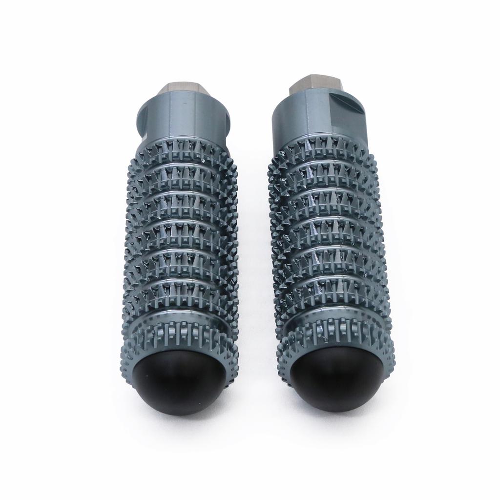8MM Universal CNC Motorcycle Rearset Footrests Knurling Footpeg Foot Pegs Pedal For Yamaha YZF R25 R3 MT-25 2015 - 2023