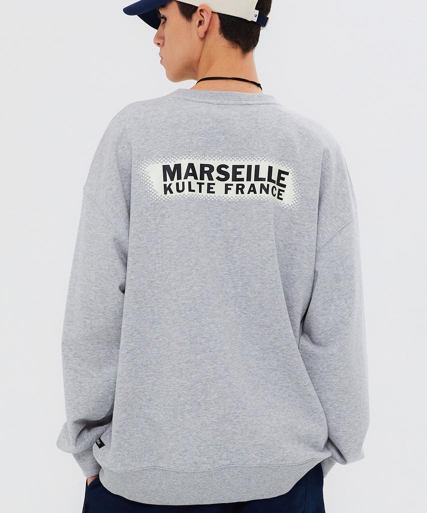 KULTE Uv Stamp Crewneck M.Grey