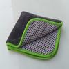 Double Side Car Cleaning Towel With Mesh Design Microfiber Towel Cloth For Scratch Free Drying & Dust Removal