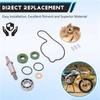 Motorcycle For YZ450F WR450F WR400F Water Pump Impeller Gear Shaft Seal Bearing Gasket Repair Kit 5DJ-12451-00