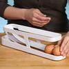 Penguin  For Boiled  Container Refrigerator Egg- Storage Box Plastic Acrylic Egg Storage Box For Refrigerator 2 Layer