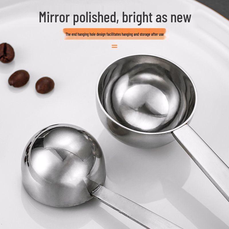 15g Stainless Steel Coffee Measuring Spoon - Ideal for Milk, Baking, and Fruit Powder