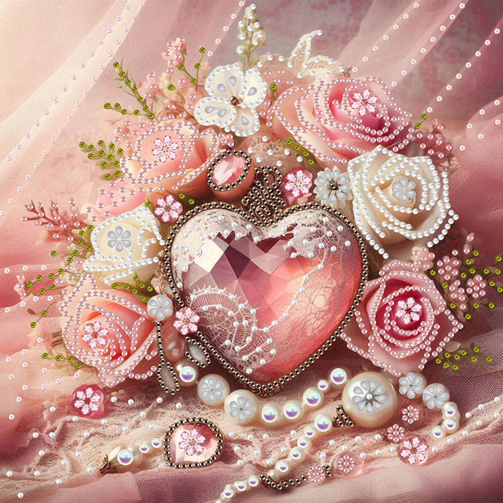 Easter Special Shaped 5D DIY Partial Drill Diamonds Paintings Gem Art for Adults DIY Gift Home Decor Crystal Diamond Art 30x30cm