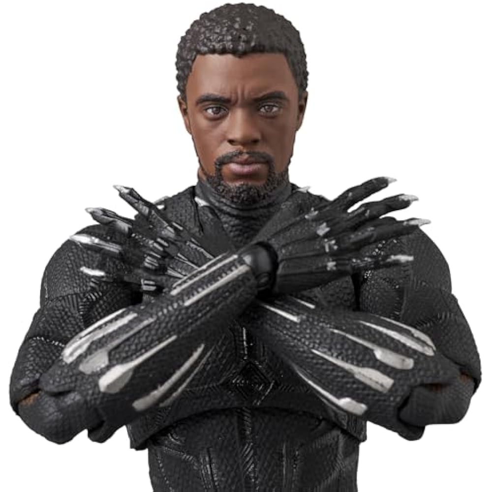 MAFEX No.230 BLACK PANTHER Ver. 1.5 Total Height Approx. 160mm Non-scale Painted Action Figure