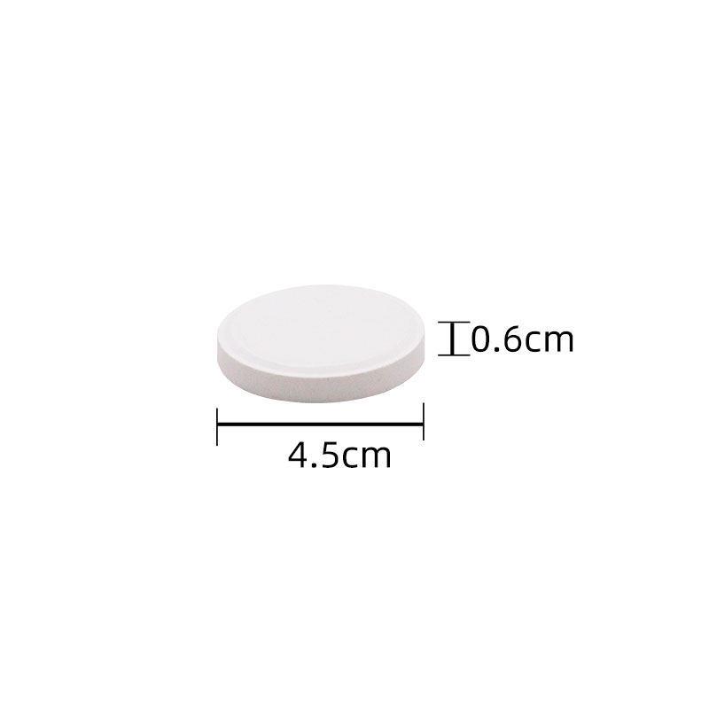 High-Temp Kiln Firing Pad: Aluminum Oxide Disc, Anti-Stick, Anti-Drip Glaze, Heat Resistant Tool
