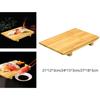 Sashimi Sushi Plate Table Organizer Pantry Decorative Japanese Kitchen Traditional Serving Tray Rectangle Multifunctional
