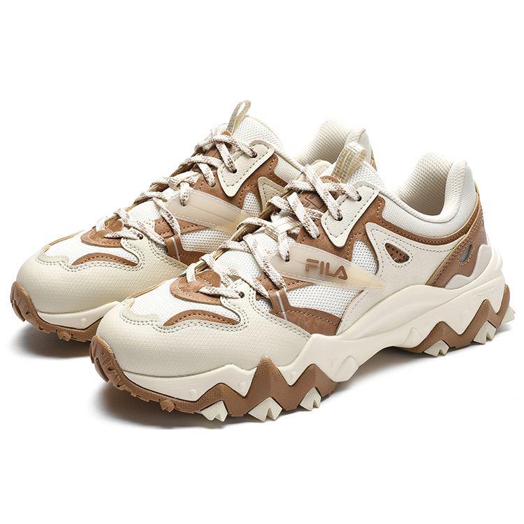 Fila Oakmont 2 Fashion Retro Low-Top Lifestyle Shoes Women Sneaker White Brown F12W312109FWM