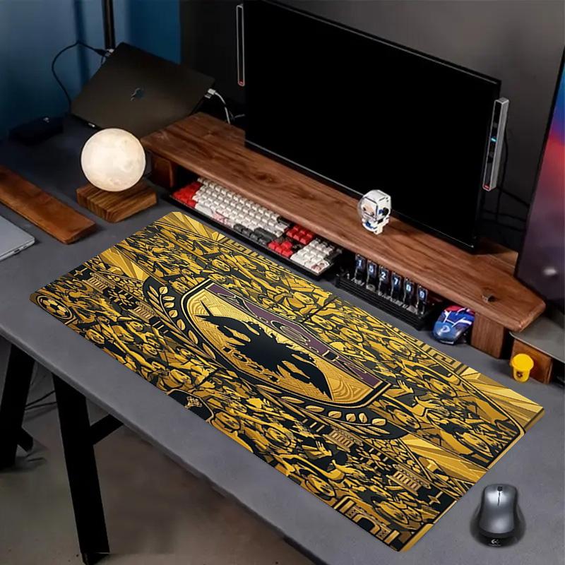 AEK Athens FC Print Mouse Pad, Anti‑Slip Desktop keyboard Mat, for PC Laptop Gaming Working Daily Use, Cool Festival Surprise Gift