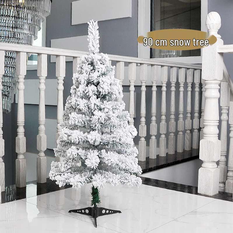 Mini Christmas Tree Snow Scene Desktop Ornament