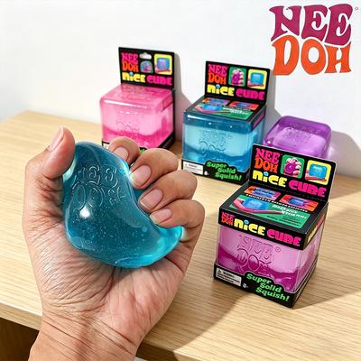 Trendy Schylling Needoh Nice Cube Maltose Plasticity Toy Anti Anxiety Stress Relief Fidget Gift for Adults
