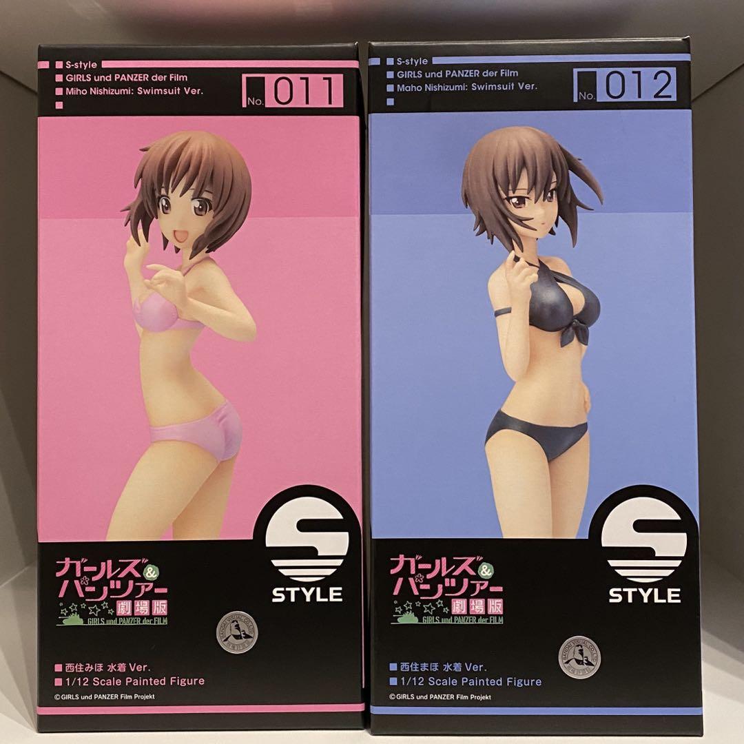 

[Б/У] S-style Девушки и танки: Фильм Фигурки Нисидзуми Михо и Махо в купальниках