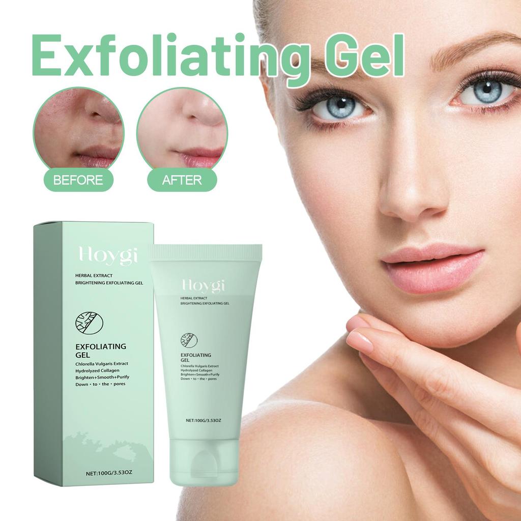 Hoygi Herbal Facial Gel Gently cleanses and moisturizes for soft, supple skin Refreshingly clean skin care gel 100g Hoygi Herbal Facial Gel