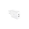 Ultra-fast Mains Charger - KSIX Smart Your Tech - 65 W - GaN Technology - Multiport - White