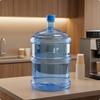 Refillable Dispenser Water Bucket | OneTime Sealing Cap, Smooth Glossy Finish, FlatMouth Jug,
