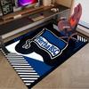 Tappeto Area con Stemma Hertha Bsc Berlin, Tappeto per Ufficio, Tappeto per Sedia, Tappeto Decorativo Salotto Camera da Letto, Tappetino Grande Formato Regali per Fan Regali di Natale