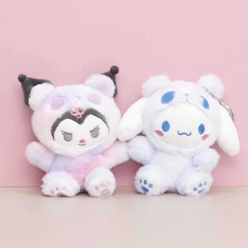 Peluche Morbidissimo Sanrio Kuromi Animale di Peluche Bambola Cinnamoroll Perfetto Per Regali