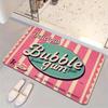 1pc Door Mat, Quick-Dry, Non-Slip Floor Mat Delicious Bubble Gum Design - Machine Washable, Soft Home Decor, Bathroom, Kitchen, Living Room, Bedroom