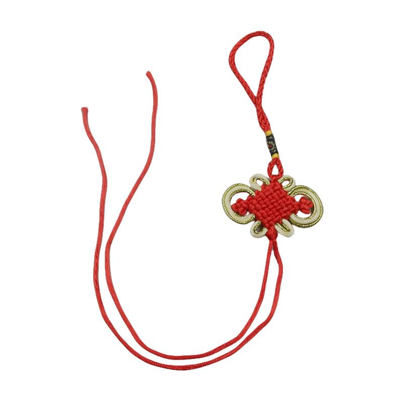 Good Quality No. 5, 6 Plates Of Small Chinese Knots, 8 Plates Of Phnom Penh Bows, Big Red, Copper Coins, Chinese Knots, Fringed Pendants.