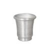 Dulton Aluminum Pot S with Saucer BOTANY Pot Planter with Saucer and Drain Hole Height 112mm Diameter 105mm No. 3.5 NB-0462S