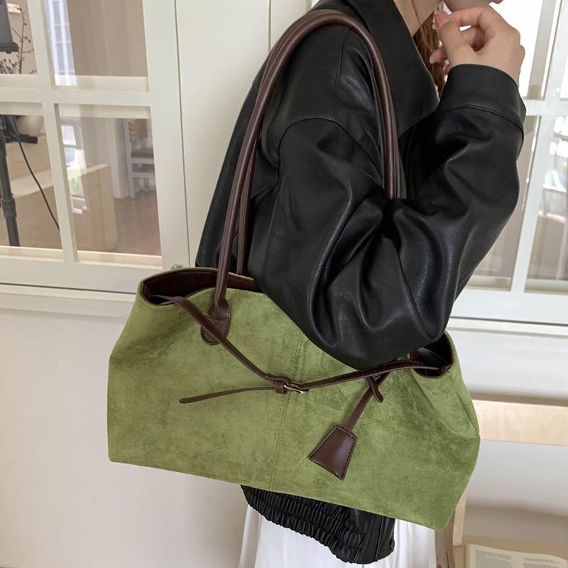 Tote Bag Designer Retro PU Leather Shoulder Bag for Women42611902Winter Trend Y2K Fashion Handbags Females Travel Luxury Handbag