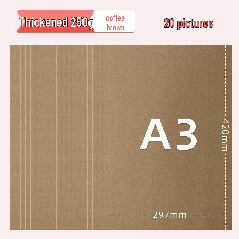 Yuanhao A3 Thick Colored Cardstock, 230g for Kindergarten & Elementary School Crafts