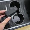 Car Cup Holder for Tesla Model Y Juniper Center Console Cup Mat TPE Water Bottle Holder Model 3 Highland interior Accessories