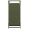 Firewood Rack Olive Green 60 x 28 x 65 cm Cold Rolled Steel