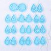Tools Crystal UV Epoxy Resin Silicone Mould Earrings Resin Mold Merry Christmas Pendant Molds