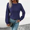 Women S Long Sleeve Multicolor Solid Casual Sweater For Autumn Winter