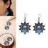 Vintage Geometric Alloy Earrings For Women With Gold Plating And Animal Design For Gift Giving