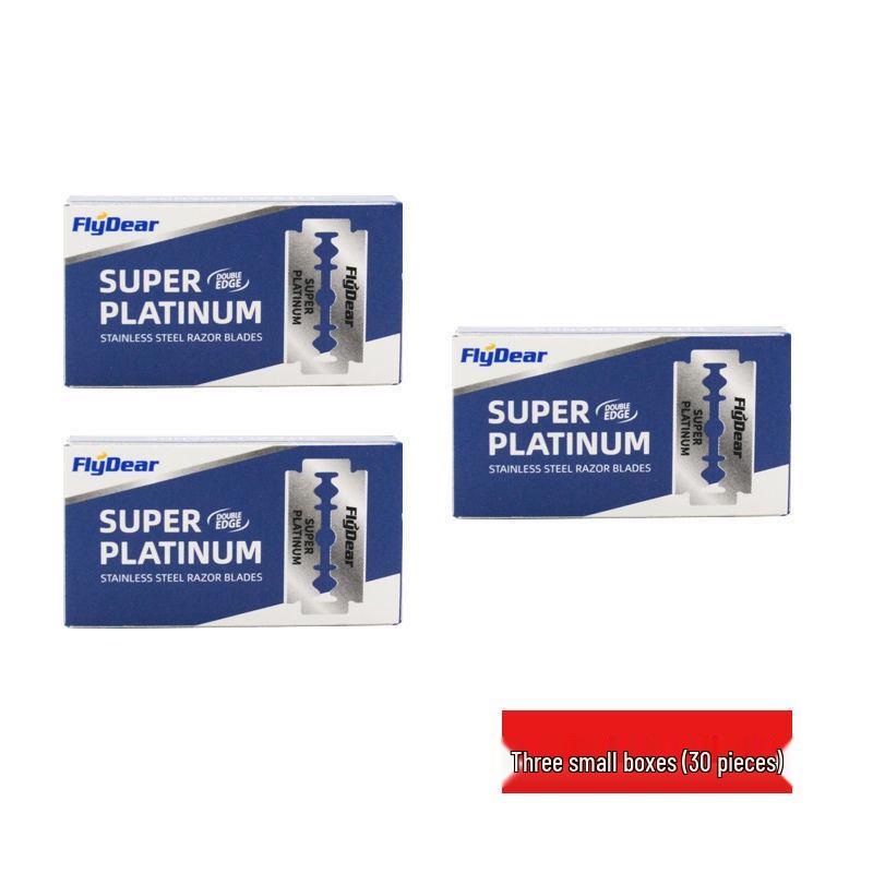 Винтажные двусторонние бритвенные лезвия для парикмахера