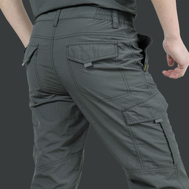 

Я ДЭВИД Мужские водонепроницаемые брюки карго прямого кроя 4XL