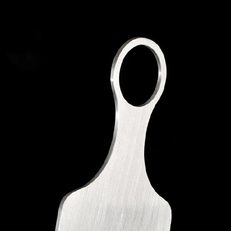 Aluminum Fork Comb Men Personal Grooming Wide Teeth TangleFree Styling Travel Friendly Accessory