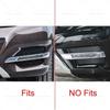 for 2013-2015 X204 W204 Mercedes Benz GLK-Class Front Bumper Fog Light Grill Grille Cover 2048853374 / 2048857123 / 2049065401