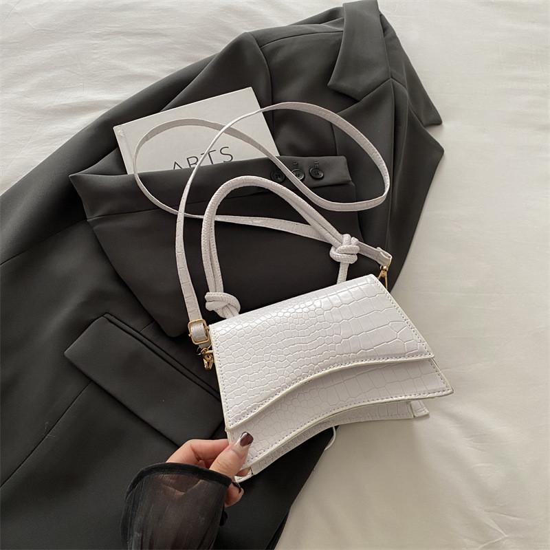 Stylish Korean Inspired Pu Small Shoulder Bag Trendy Fall Fashionable Crossbody Purse