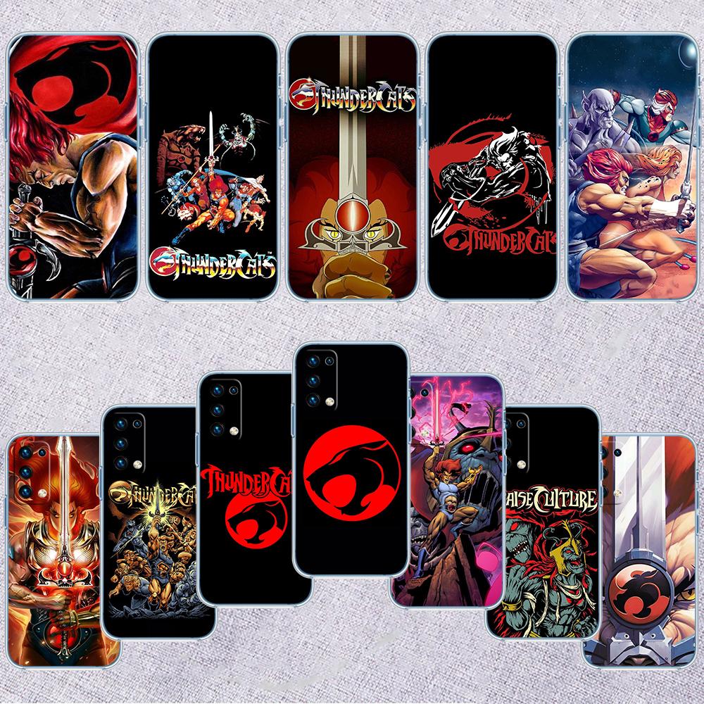 T-ThunderCats Transparente Handyhülle für Motorola Moto Edge 20 30 40 50 S30 Fusion Ultra Pro Neo Lite + G200 G23