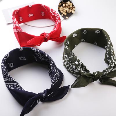 Damen Sport Halstuch Halstuch Bindeband Baumwollbandana