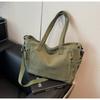 Cloth bag women's autumn and winter new versatile large-capacity tote bag student shoulder commuter tote bag