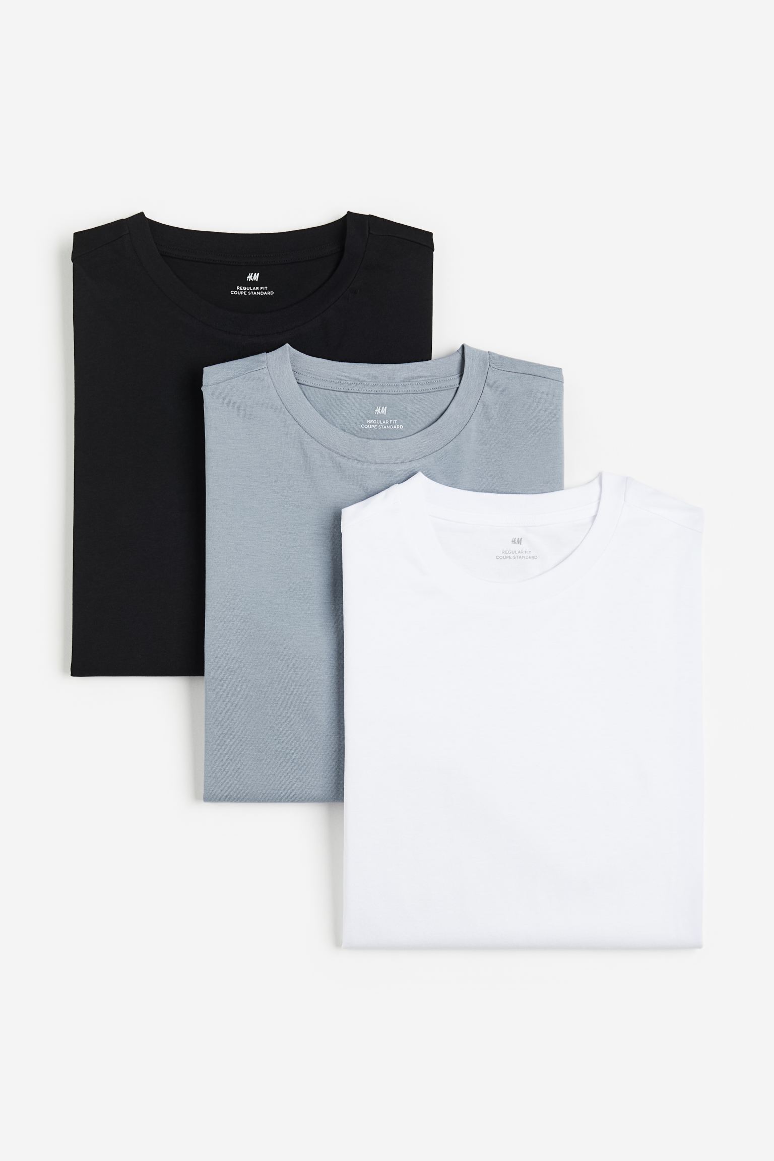 

3-pack Regular Fit Jersey tops