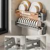 YouShu Kitchen Wall-Mounted Dish Drying Rack