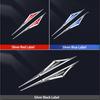 BXK3 2pcs for Honda Civci FIT CRV Accord Jazz HRV Dio Stepwgn Prelude Insight Odyssey 3d alloy car stickers car accsesories accessory