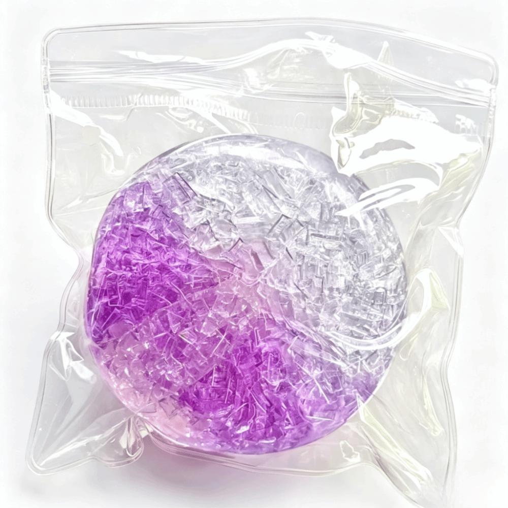Shredded Ice Sugar Cracking Squishy Toy Crushed Ice Texture Squishy Fidget Toy Vent Toy