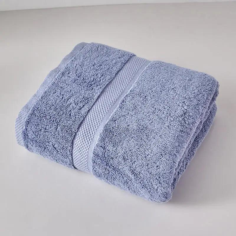 800g High Quality Long-staple Cotton Bath Towel Household Hotel Bathroom Big Towel Men's And Women's Adult Bath Towel