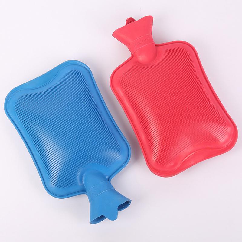 1500/1000Ml Thick  Water Bottles Portable Rubber Winter Warm  Water Bag Hand Warmer Water Filled Silicone  Water Bag