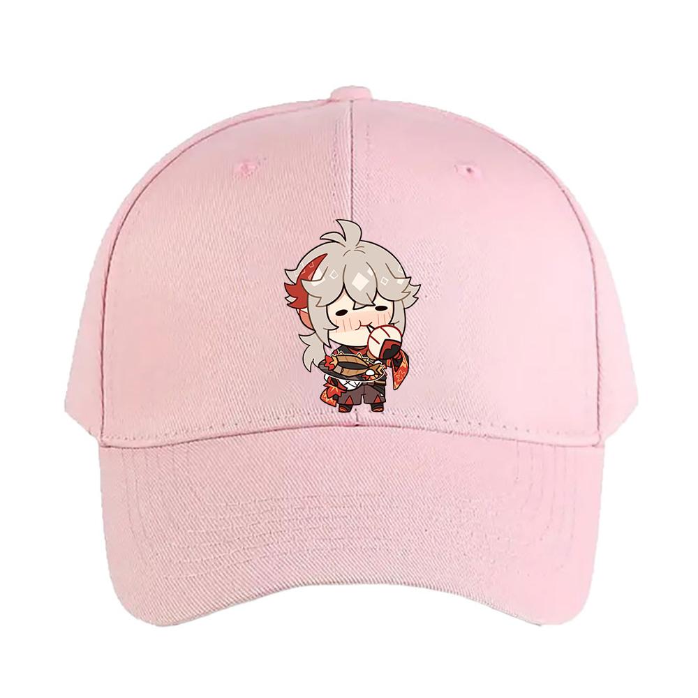 Genshin Impact Kaedehara Kazuha Cap Summer Woman Man Adult Casual Fashion Casual Adjustable Fishing Hat Sun Hat