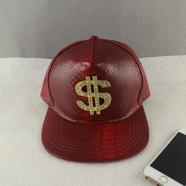 New Alligator Pattern Baseball Cap Alloy Dollar Trendy Brand Flat Edge Hat, Trendy Hip Hop Hat Franchise Agent