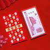 6pcs Chinese New Year Red Envelopes Cartoon Horse Year Hongbao Cute Money Packaging Envelopes Spring Festival Gifts